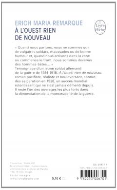 A l'ouest rien de nouveau
