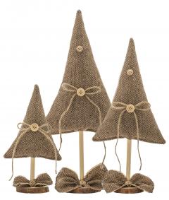 Brad decorativ - Mic - Brown Rustic Chic