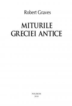 Miturile Greciei antice