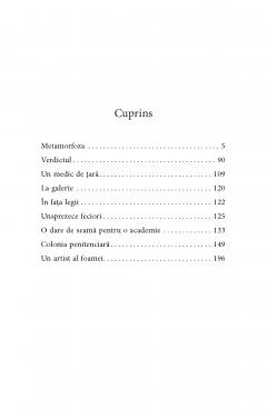 Metamorfoza si alte povestiri