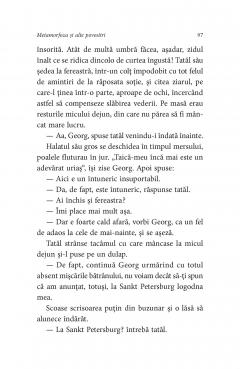 Metamorfoza si alte povestiri