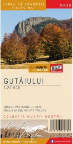 Harta de drumetie - Muntii Gutaiului