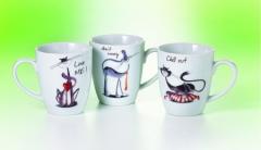 Cana de portelan - Whispi Cats (3 modele)