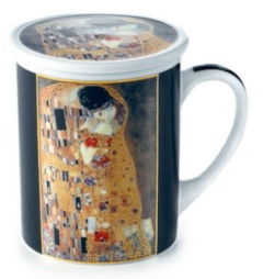 Cana cu infuzor si capac - Klimt