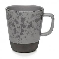 Cana cu toarta - Raw Grey Spotted