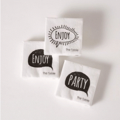 Servetele - Cocktail Yummy - Paper Black