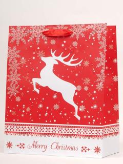 Punga cadou - X-mas - Rosu