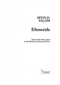 Efemeride si alte povesti de psihoterapie