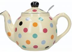 Ceainic - Filter 4 Cups Teapot - Multicolour Spot