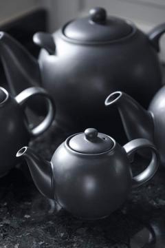 Ceainic - London Pottery Globe - Matte Black