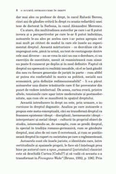 O scurta introducere in drept