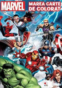 Marvel. Marea carte de colorat