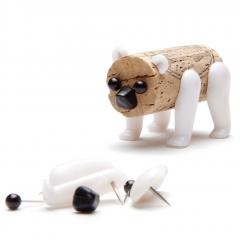 Kit decorativ pentru dopuri de pluta - Animals