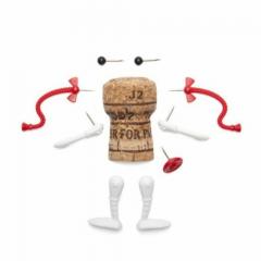 Kit decorativ pentru dopuri de pluta - Corkers Classics (mai multe modele)