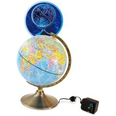 Glob Pamantesc - Glob Terestru Ziua - Bolta Cerului Noaptea