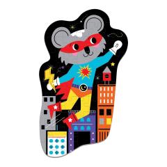 Puzzle 50 piese - Shaped - Superhero