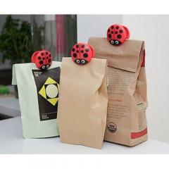 Set 6 clesti pentru pungi - Ladybug