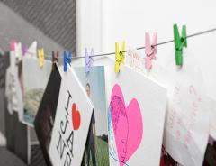 Snur cu 10 carlige pentru fotografii