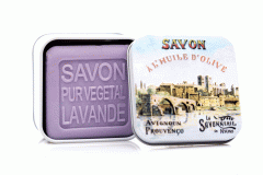 Sapun in cutie metalica, 100 g - Pont d'Avignon