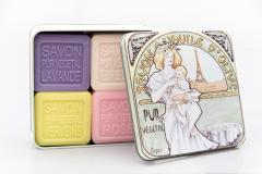 Sapun in cutie metalica, 400 g - Mucha 3