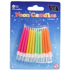 Lumanari Neon si Glitter