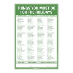 Things You Must Do for the Holidays Pad