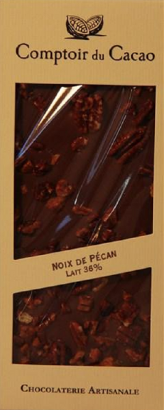 Ciocolata cu lapte si nuci pecan