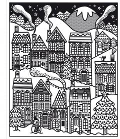 Christmas Magic Painting Book