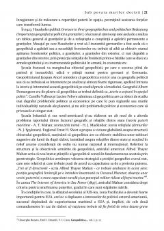 Sub povara marilor decizii