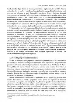 Sub povara marilor decizii