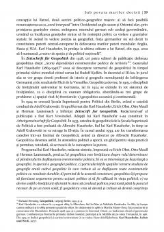 Sub povara marilor decizii