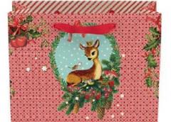 Punga cadou mica Deer with Robin