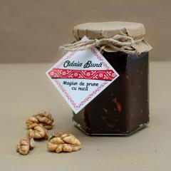 Magiun de prune cu nuci, fara zahar
