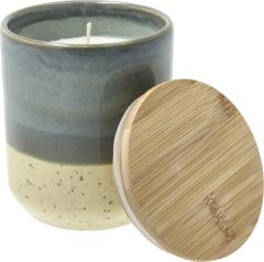 Lumanare parfumata - Iris - Galben cu maro