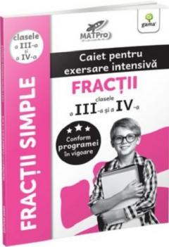 Fractii. Clasele a III-a si a IV-a