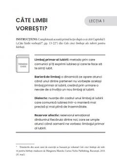 Cele cinci limbaje ale iubirii pentru barbati