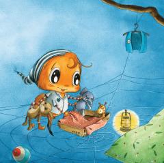 Micul Paianjen Firicel spune noapte buna