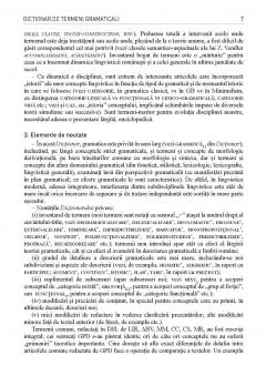 Dictionar de termeni gramaticali