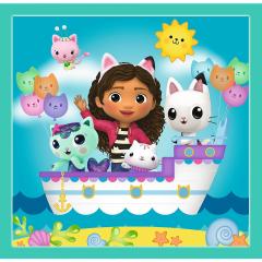Puzzle 3 in 1 - Gabby's Dollhouse - Activitatea lui Gabby
