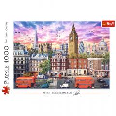 Puzzle 4000 piese - Calatorie in Londra