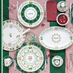 Set 4 farfurii - Botanic Chic