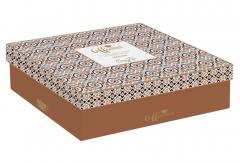 Set 4 cesti cu farfurioara - Geoethnic