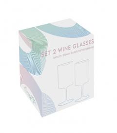 Set 2 pahare - Rainbow - Blue 360ml