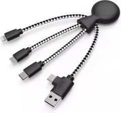 Cablu incarcare - Mr. Bio - Octopus - Negru