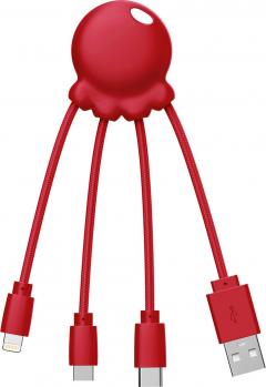 Cablu incarcare - Caracatita - Rosu