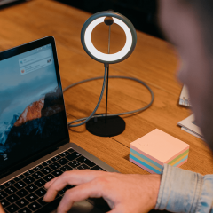 Lampa portabila - Bily - Grey Black