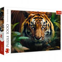 Puzzle Premium Quality 1000 piese - Tigru salbatic