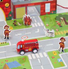 Joc interactiv - Micul meu oras: Pompierii
