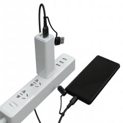 Cablu - Fisheye Series - Multi-connector 4 in 1, USB-A & Type-C la Type-C & Lightning