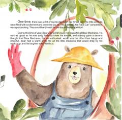 Ursul Mecanic Auto si Cursa de Masini (Editie bilingva)